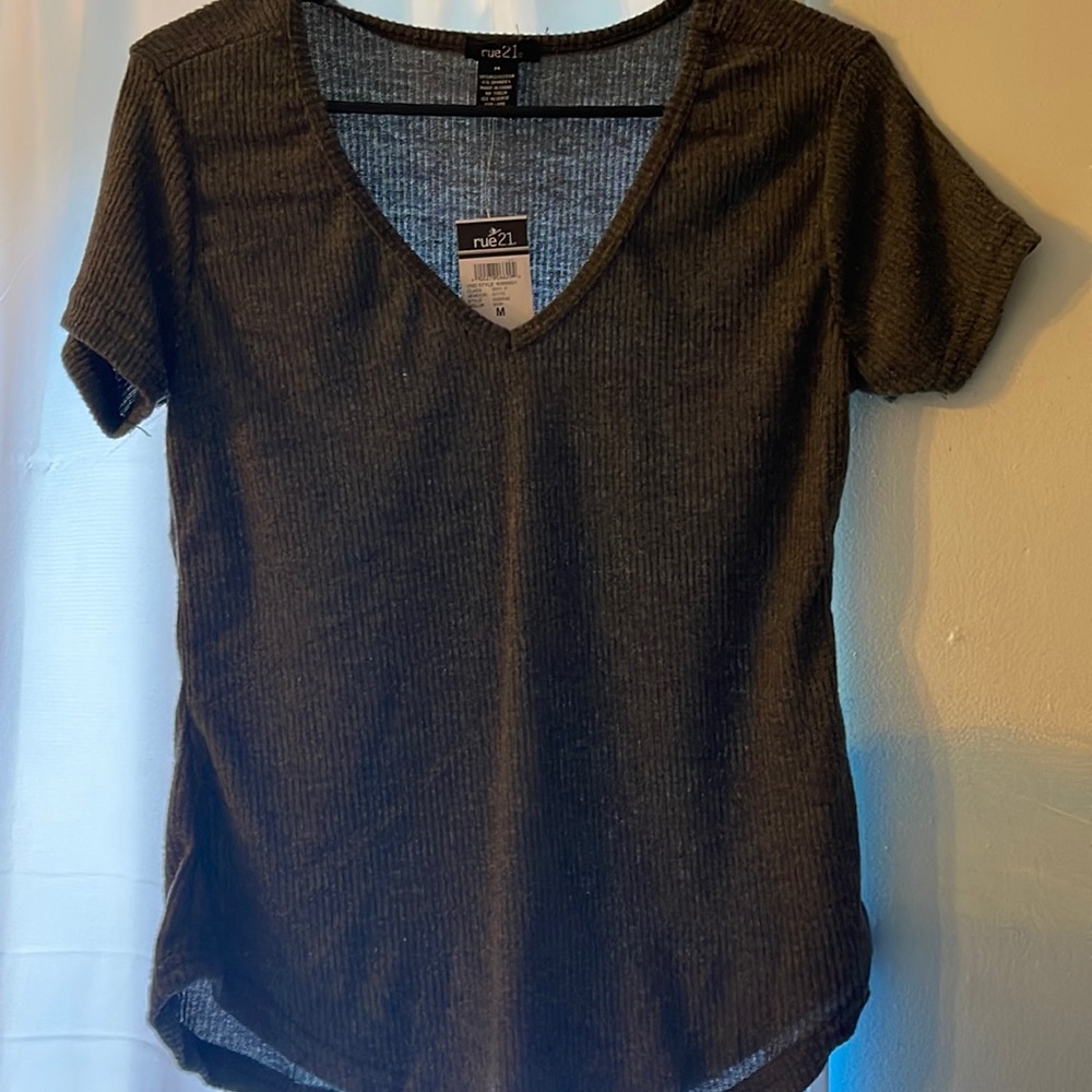 Black shirt, rue 21 medium brand new